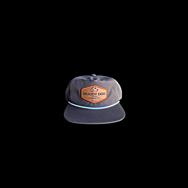 Hat-Signature Leather Patch with Rope